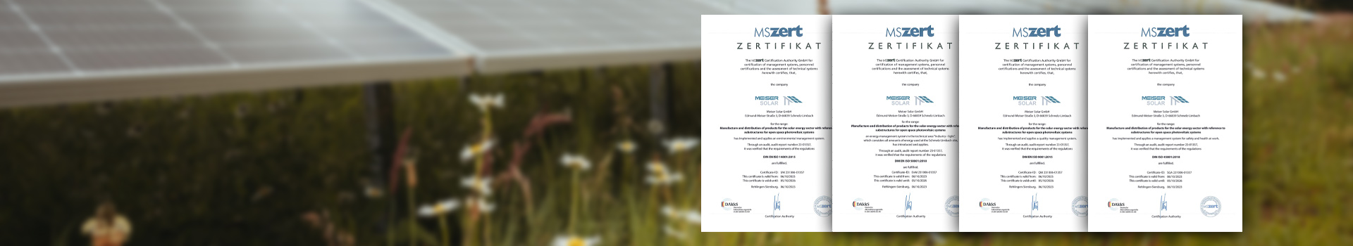 Certificates